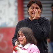 Chile earthquake victims
